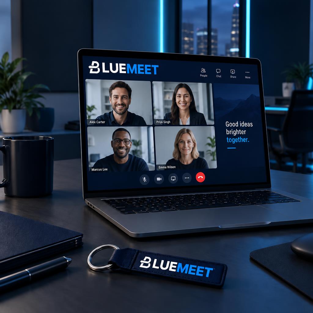 Schlüsselanhänger BLUEMEET